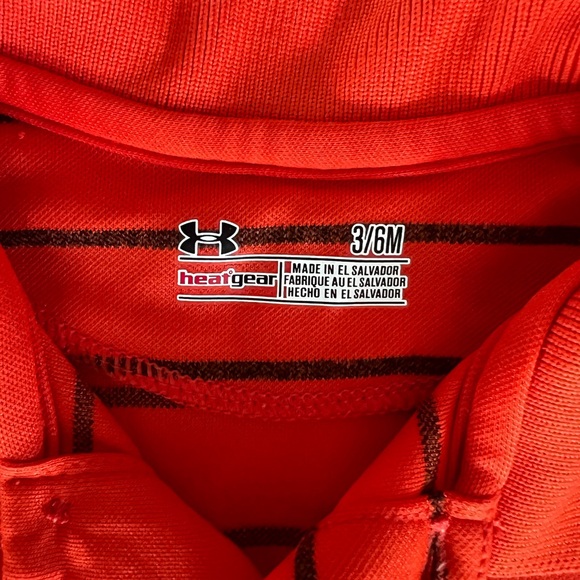 Under Armour Collared Infant Onesie Size: 3/6 months - Picture 3 of 4